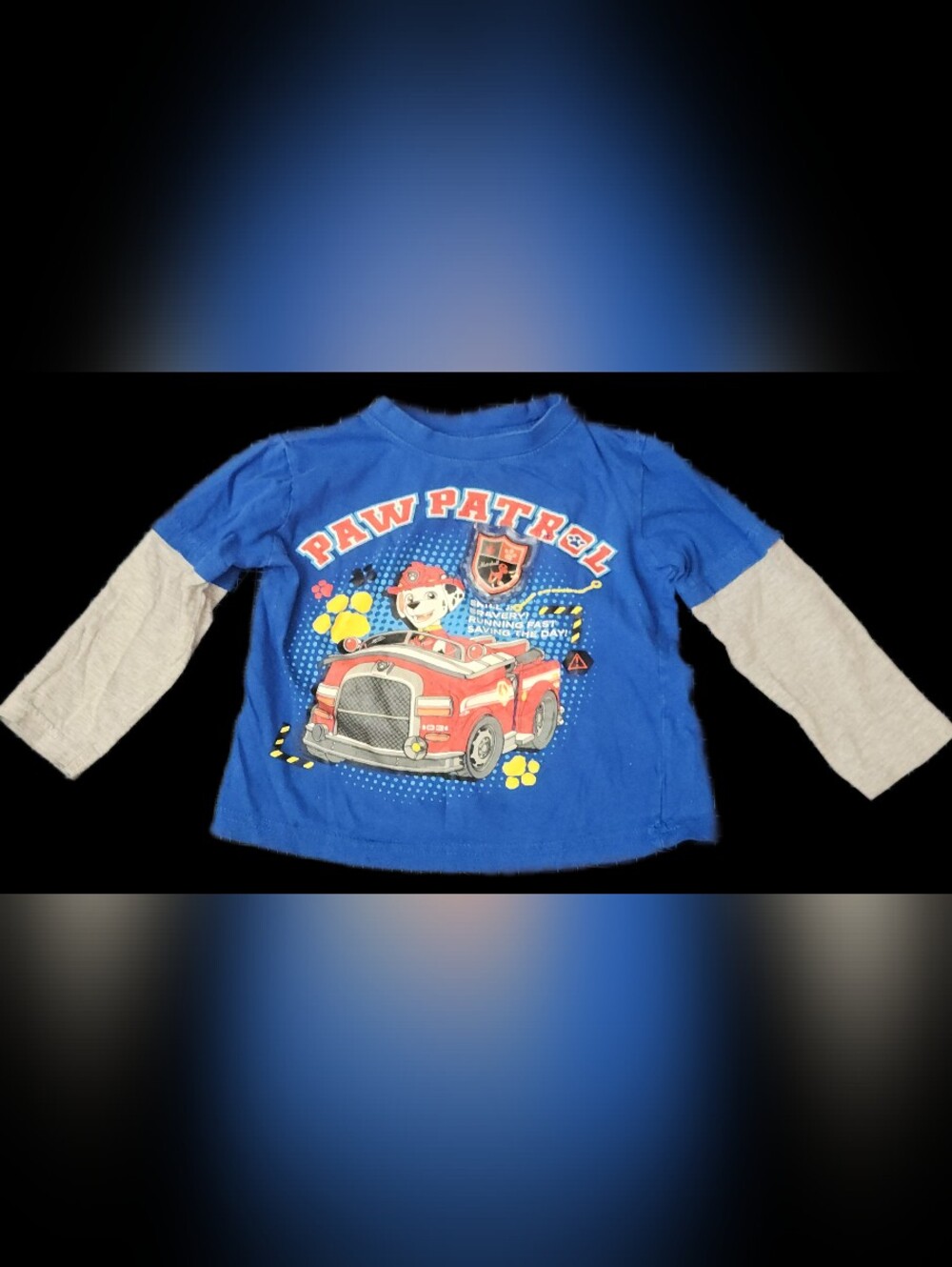 #KBC46 Nickelodeon Paw Patrol Blue Red Graphic Tee